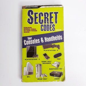 Brady Games: Secret Codes for Consoles and Handhelds PSP, Wii, XBOX